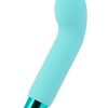 PowerBullet Sara`s Spot 10 Function Rechargeable Silicone Vibrating Bullet - Teal
