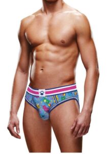 Prowler Beach Bears Open Brief - XLarge - Blue