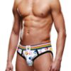Prowler Pride Paw Brief - XLarge - Rainbow