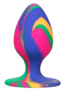 Cheeky Tie-Dye Silicone Plug Medium - Multicolor