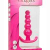 Cheeky X-5 Beads Silicone Anal Probe - Pink