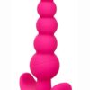 Cheeky X-5 Beads Silicone Anal Probe - Pink
