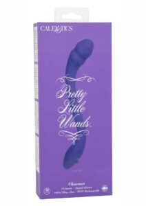 Pretty Little Wands Charmer Rechargeable Silicone Vibrator - Purple