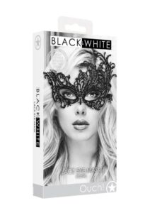 Ouch! Lace Eye-Mask Royal - Black