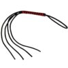 Prowler RED Heavy Duty Flogger - Black/Red