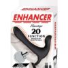 Enhancer The Ultimate Lover Rechargeable Silicone Couples Cock Ring - Black
