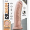 Dr. Skin Silicone Dr. Shepherd Dildo with Suction Cup 8in - Vanilla