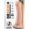Dr. Skin Plus Posable Dildo 7in - Vanilla