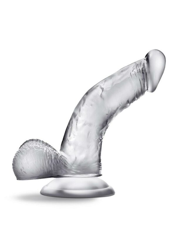 B Yours Diamond Sparkle Dildo 6.5in - Clear