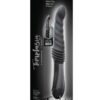 Temptasia Lazarus Rechargeable Silicone Thrusting Dildo - Black