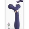 Fireball Rechargeable Silicone Vibrator - Midnight Indigo