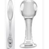 Gender X The Baller Glass Anal Plug - Clear