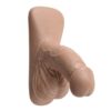 Gender X Silicone Packer Dildo 4in - Caramel