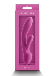Obsessions Bonnie Rechargeable Silicone Rabbit Vibrator - Magenta