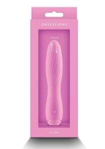 Obsessions Clyde Rechargeable Silcone Vibrator - Pink