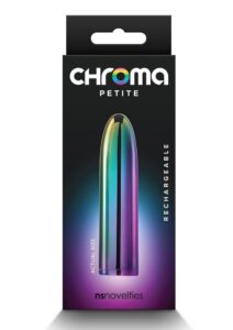 Chroma Petite Bullet Rechargeable Vibrator - Multicolor