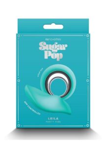 Sugar Pop Leila Rechargeable Silicone Panty Vibe - Teal