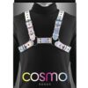 Cosmo Harness Rogue Chest Harness - Large/XLarge - Rainbow