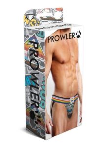 Prowler Spring/Summer 2023 Comic Book Jock - Large - Gray/Multicolor