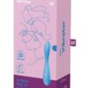 Satisfyer G-Spot Flex 4+ Rechargeable Silicone Vibrator - Blue