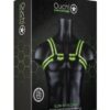Ouch! Buckle Harness Glow in the Dark - Large/XLarge - Green