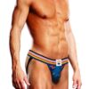 Prowler Spring/Summer 2023 Pixel Art Gay Pride Collection Jock - Small - Blue/Multicolor