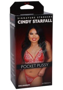 Signature Strokers Cindy Starfall Ultraskyn Pocket Masturbator - Pussy - Vanilla