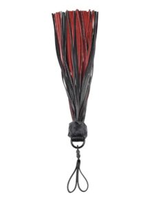 Saffron Finger Flogger - Red/Black