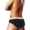 Prowler Oversized Paw Swimming Brief - XXLarge - Black/Rainbow
