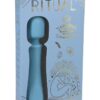 Ritual Euphoria Rechargeable Silicone Wand Vibrator - Blue