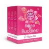 Skins Rose Buddies The Rose Flix Finger Rechargeable Silicone Clitoral Stimulator - Pink