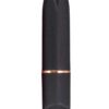 Mystique Vibrating Massagers Rechargeable Silicone Vibrator - Black