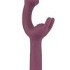 Mystique Vibrating Massagers Rechargeable Silicone G-Spot Vibrator - Eggplant