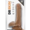 Dr. Skin Dr. Jeffrey Dildo with Balls and Suction Cup 6.5in - Caramel
