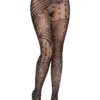 Leg Avenue Doll Net Tights - O/S - Black
