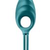 Satisfyer Men Swordsman Silicone Cock Ring - Green