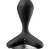 Satisfyer Game Changer Rechargeable Silicone Anal Plug - Black