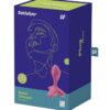 Satisfyer Game Changer Rechargeable Silicone Anal Plug - Pink