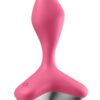Satisfyer Game Changer Rechargeable Silicone Anal Plug - Pink