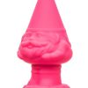 Naughty Bits Anal Gnome Gnome Silicone Butt Plug - Pink