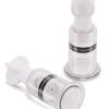 Size Up Twisty Nipple Suckers - XLarge - Clear/Black