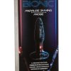 Bionic Pressure Rimming Probe Rechargeable Silicone Anal Stimulator - Black