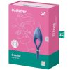 Satisfyer Duelist Silicone Vibrating Adjustable Couples Ring - Blue