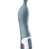 Satisfyer A-Mazing 2 Silicone Vibrating Stimulator - Grey