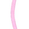 RealRock Crystal Clear Double Dong 18in - Pink