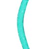 RealRock Crystal Clear Double Dong 18in - Turquoise