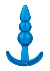 Blue Line Beginners Beaded Plug 3.75in - Blue