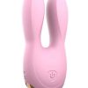 Hear Me Baby Rechargeable Silicone Clitoral Stimulator - Baby Pink