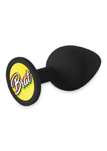 The 9`s - Booty Talk Silicone Butt Plug Brat - Black