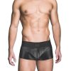 Prowler Red Wetlook Ass-Less Trunk - XXLarge - Black